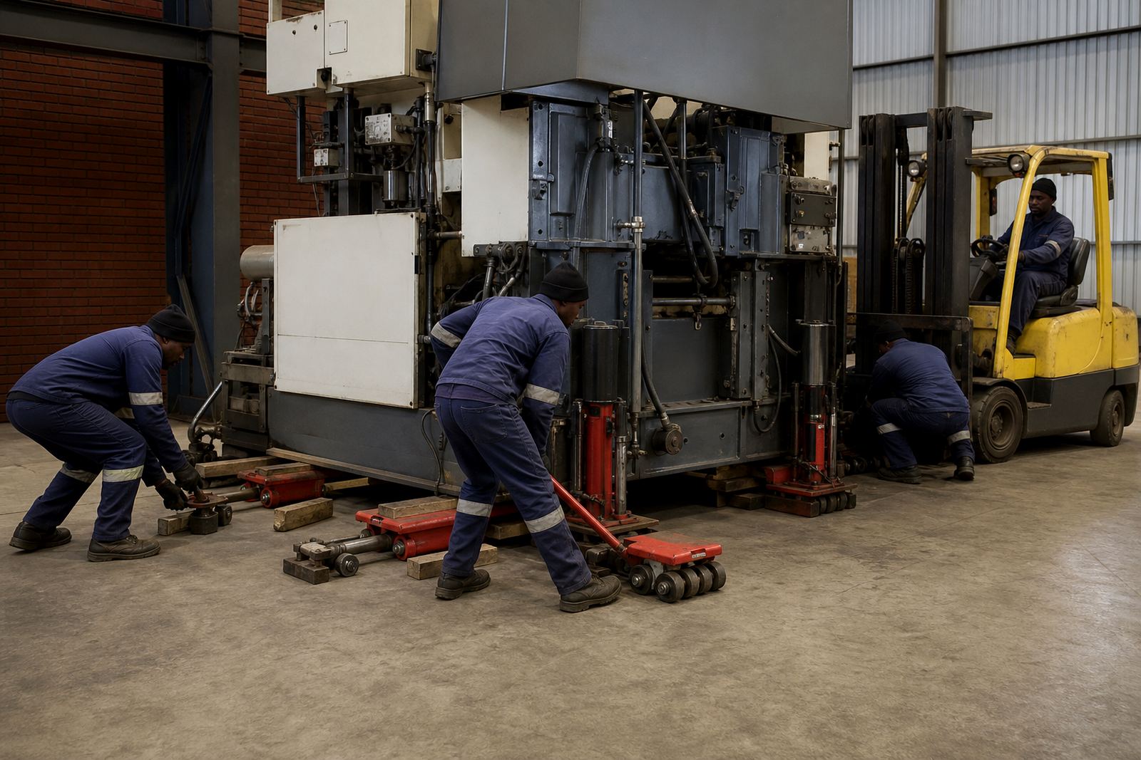 Moving Heavy Machines