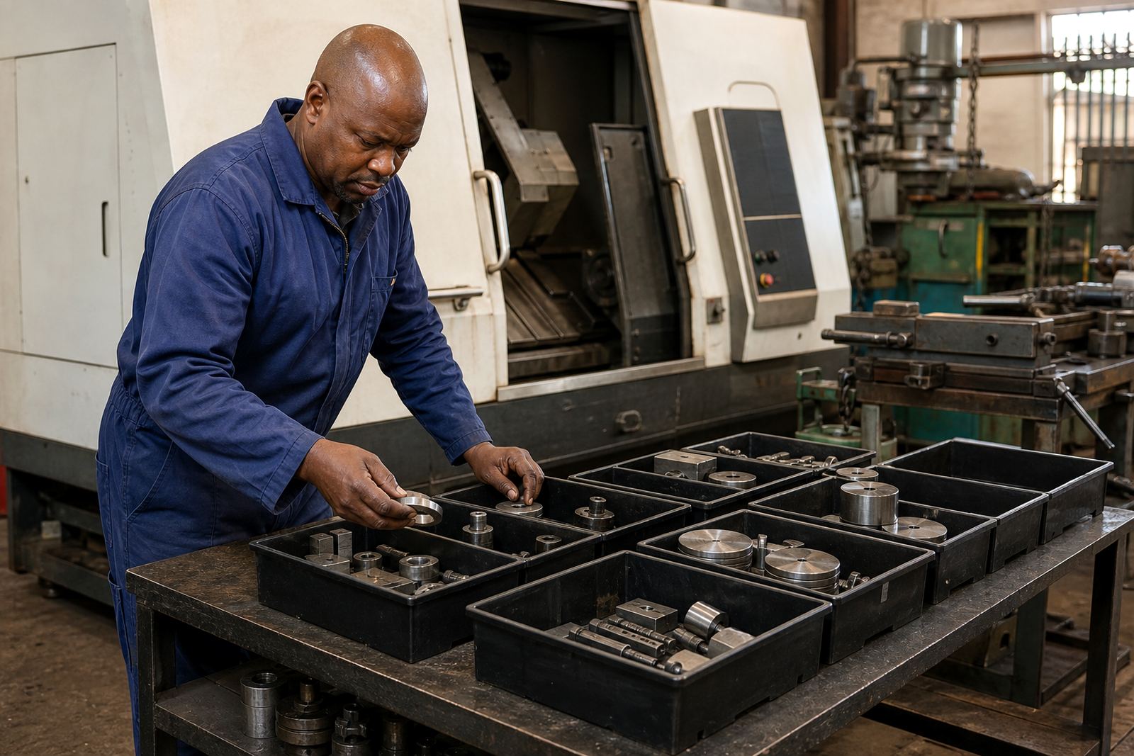 Spares With Machines