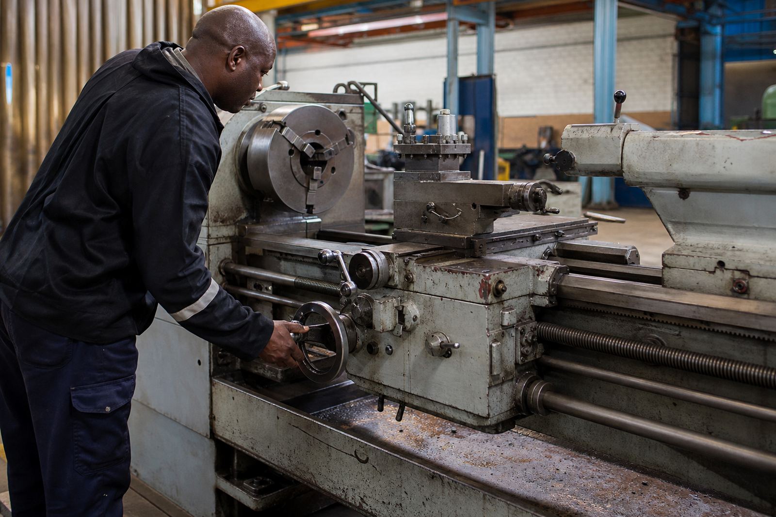 Inspect a Used Lathe